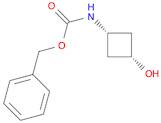 Carbamic acid, N-(cis-3-hydroxycyclobutyl)-, phenylmethyl ester
