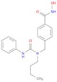 Benzamide, 4-[[butyl[(phenylamino)carbonyl]amino]methyl]-N-hydroxy-