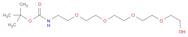 5,8,11,14-Tetraoxa-2-azahexadecanoic acid, 16-hydroxy-, 1,1-dimethylethyl ester