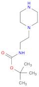 Carbamic acid, N-[2-(1-piperazinyl)ethyl]-, 1,1-dimethylethyl ester