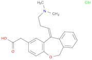Dibenz[b,e]oxepin-2-acetic acid, 11-[3-(dimethylamino)propylidene]-6,11-dihydro-, hydrochloride (1:1), (11Z)-