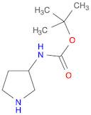 Carbamic acid, N-3-pyrrolidinyl-, 1,1-dimethylethyl ester