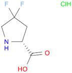 D-Proline, 4,4-difluoro-, hydrochloride (1:1)