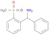 Benzenemethanamine, 2-(methylsulfonyl)-α-phenyl-