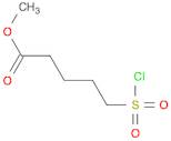 Pentanoic acid, 5-(chlorosulfonyl)-, methyl ester