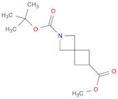 2-Azaspiro[3.3]heptane-2,6-dicarboxylic acid, 2-(1,1-dimethylethyl) 6-methyl ester