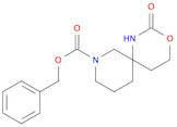 3-Oxa-1,8-diazaspiro[5.5]undecane-8-carboxylic acid, 2-oxo-, phenylmethyl ester