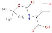 3-Oxetaneacetic acid, α-[[(1,1-dimethylethoxy)carbonyl]amino]-