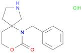 8-Oxa-2,6-diazaspiro[4.5]decan-7-one, 6-(phenylmethyl)-, hydrochloride (1:1)