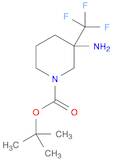 1-Piperidinecarboxylic acid, 3-amino-3-(trifluoromethyl)-, 1,1-dimethylethyl ester
