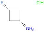 Cyclobutanamine, 3-fluoro-, hydrochloride (1:1), cis-