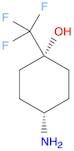 Cyclohexanol, 4-amino-1-(trifluoromethyl)-, cis-