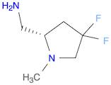 2-Pyrrolidinemethanamine, 4,4-difluoro-1-methyl-, (2S)-