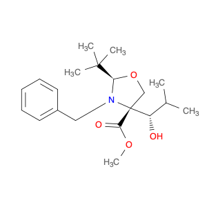 4-Oxazolidinecarboxylic acid, 2-(1,1-dimethylethyl)-4-(1-hydroxy-2-methylpropyl)-3-(phenylmethyl)-…