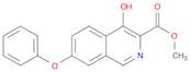 3-Isoquinolinecarboxylic acid, 4-hydroxy-7-phenoxy-, methyl ester