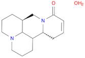 Matridin-15-one, 13,14-didehydro-, monohydrate (9CI)