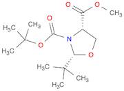 3,4-Oxazolidinedicarboxylic acid, 2-(1,1-dimethylethyl)-, 3-(1,1-dimethylethyl) 4-methyl ester, ...