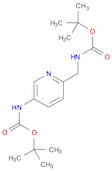 Carbamic acid, N-[6-[[[(1,1-dimethylethoxy)carbonyl]amino]methyl]-3-pyridinyl]-, 1,1-dimethylethyl ester