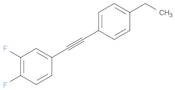 Benzene, 4-[2-(4-ethylphenyl)ethynyl]-1,2-difluoro-
