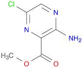 2-Pyrazinecarboxylic acid, 3-amino-6-chloro-, methyl ester