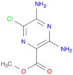 2-Pyrazinecarboxylic acid, 3,5-diamino-6-chloro-, methyl ester