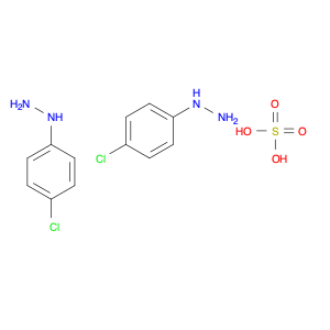Hydrazine, (4-chlorophenyl)-, sulfate (2:1)