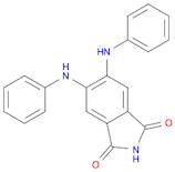 1H-Isoindole-1,3(2H)-dione, 5,6-bis(phenylamino)-