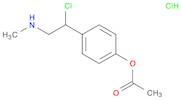 Phenol, 4-[1-chloro-2-(methylamino)ethyl]-, 1-acetate, hydrochloride (1:1)