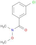 Benzamide, 3-chloro-N-methoxy-N-methyl-