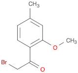 Ethanone, 2-bromo-1-(2-methoxy-4-methylphenyl)-