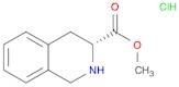 3-Isoquinolinecarboxylic acid, 1,2,3,4-tetrahydro-, methyl ester, hydrochloride, (3R)- (9CI)