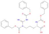2-Oxa-4,6,11-triazadodecan-12-oic acid, 10-carboxy-5-imino-3-oxo-1-phenyl-6-[(phenylmethoxy)carbonyl]-, 12-(phenylmethyl) ester, (10S)-