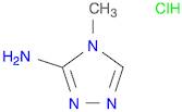 4H-1,2,4-Triazol-3-amine, 4-methyl-, hydrochloride (1:1)