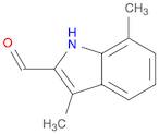 1H-Indole-2-carboxaldehyde, 3,7-dimethyl-