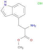 1H-Indole-4-propanoic acid, α-amino-, methyl ester, hydrochloride (1:1)