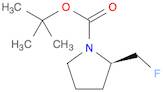 1-Pyrrolidinecarboxylic acid, 2-(fluoromethyl)-, 1,1-dimethylethyl ester, (2R)-