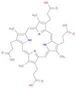 21H,23H-Porphine-2,7,12,18-tetrapropanoic acid, 3,8,13,17-tetramethyl-