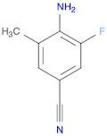 Benzonitrile, 4-amino-3-fluoro-5-methyl-