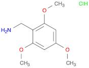 Benzenemethanamine, 2,4,6-trimethoxy-, hydrochloride (1:1)