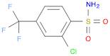Benzenesulfonamide, 2-chloro-4-(trifluoromethyl)-