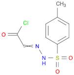 Benzenesulfonic acid, 4-methyl-, 2-(2-chloro-2-oxoethylidene)hydrazide