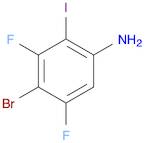 Benzenamine, 4-bromo-3,5-difluoro-2-iodo-