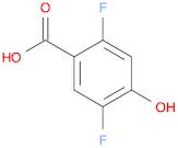 Benzoic acid, 2,5-difluoro-4-hydroxy-