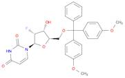 Uridine, 5'-O-[bis(4-methoxyphenyl)phenylmethyl]-2'-deoxy-2'-fluoro-