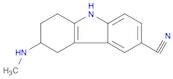 1H-Carbazole-6-carbonitrile, 2,3,4,9-tetrahydro-3-(methylamino)-