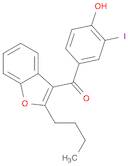 Methanone, (2-butyl-3-benzofuranyl)(4-hydroxy-3-iodophenyl)-