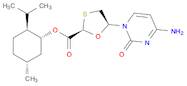 1,3-Oxathiolane-2-carboxylic acid, 5-(4-amino-2-oxo-1(2H)-pyrimidinyl)-, (1R,2S,5R)-5-methyl-2-(1-methylethyl)cyclohexyl ester, (2R,5S)-