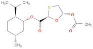 1,3-Oxathiolane-2-carboxylic acid, 5-(acetyloxy)-, (1R,2S,5R)-5-methyl-2-(1-methylethyl)cyclohexyl…