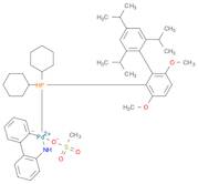 Palladium, [2'-(amino-κN)[1,1'-biphenyl]-2-yl-κC][dicyclohexyl[3,6-dimethoxy-2',4',6'-tris(1-methylethyl)[1,1'-biphenyl]-2-yl]phosphine-κP](methanesulfonato-κO)-