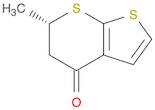 4H-Thieno[2,3-b]thiopyran-4-one, 5,6-dihydro-6-methyl-, (6S)-